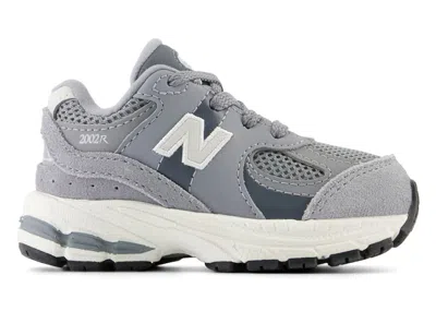 Pre-owned New Balance 2002r Sneakers In Steel/lead In Gray