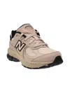 New Balance 2002r "timberwolf/black" Sneakers In Nude