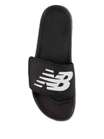 New Balance 200v2 "black/white" Slides