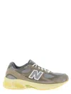 New Balance Mesh And Suede Slip-on Sneakers In Brown