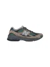 New Balance 2010 Rubber-trimmed Mesh And Suede Sneakers In Black