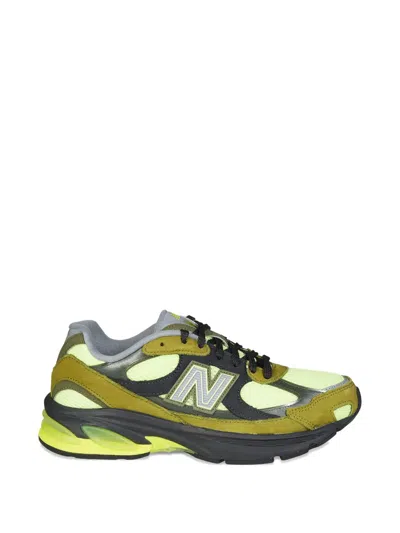 New Balance Green Lime Unisex Abzorb 2010 Sneakers In Multi