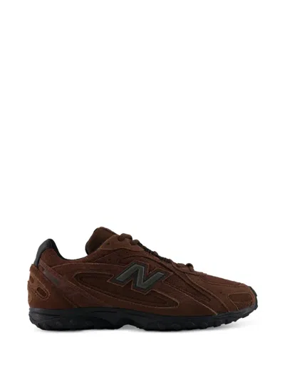 New Balance Womens 204l Suede Trainers Pumpernickel Black In Brown
