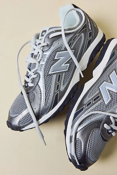 New Balance 204l Sneaker In Dark Silver Metallic/slat At Urban Outfitters In Multi