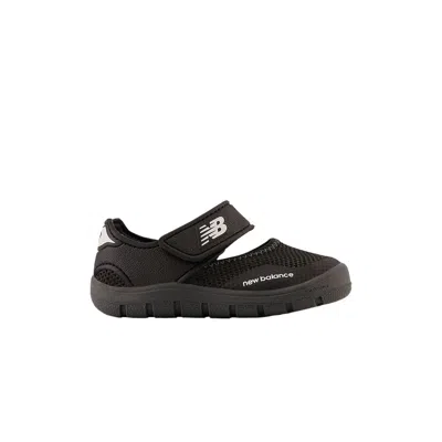 Pre-owned New Balance 208v2 Hook & Loop Sandal Toddler Wide 'black White' | Infant Size 7