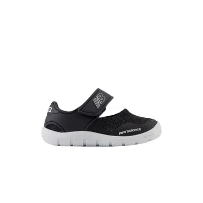 Pre-owned New Balance 208v2 Hook & Loop Sandal Toddler Wide 'black White' | Infant Size 9