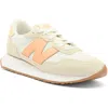 New Balance Beige 237 Sneakers In Angora/hazy Peach