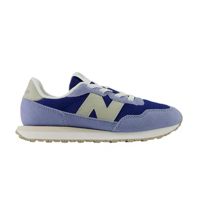 Pre-owned New Balance 237 Bungee Lace Little Kid Wide 'inkwel Peridot' | Blue | Kid's Size 3