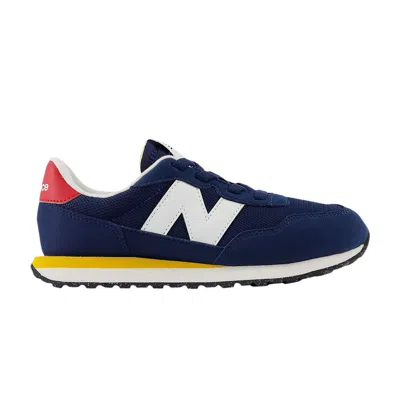 Pre-owned New Balance 237 Bungee Little Kid Wide 'navy Yellow Team Red' | Blue | Kid's Size 12