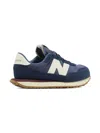 New Balance 237 "navy/turtledove" Sneakers In Blue