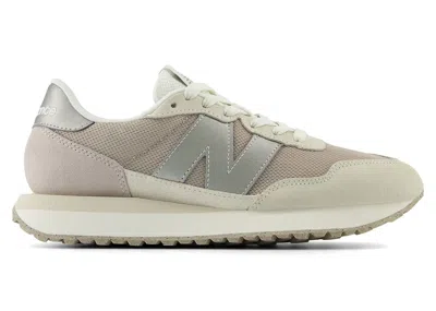 Pre-owned New Balance 237 (women's) Sneakers In Beige/off White