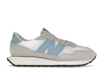 Pre-owned New Balance 237 (women's) Sneakers In Grey Matter/blue Haze/white