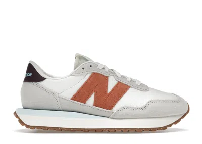 Pre-owned New Balance 237 (women's) Sneakers In Sea Salt/soft Copper In Multi