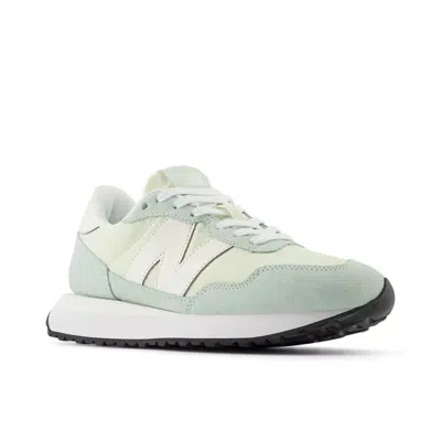 NEW BALANCE 237 WS237HTG SNEAKERS WOMENS US 8 GREEN SUEDE LIFESTYLE SHOES ZOGG87