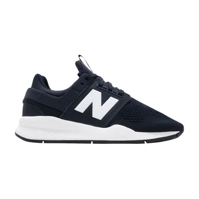 Pre-owned New Balance 247 'navy White' In Blue