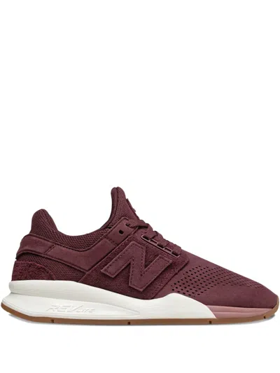 New Balance 247 Perforated Sneakers In Red