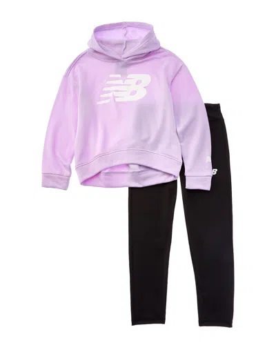 New Balance 2pc Hoodie & Legging Set In Multi