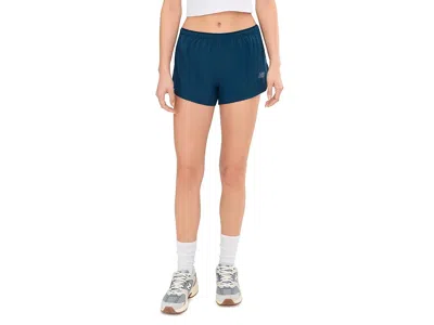 New Balance 3 Run Essentials Shorts In Blue
