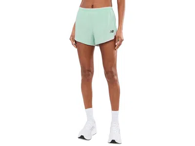 New Balance 3 Run Essentials Shorts Women's Shorts Cosmic Jade: Xs 3 In Green