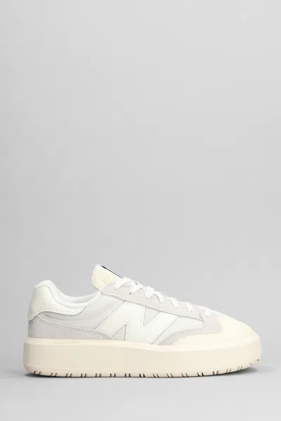 New Balance 302 Sneakers In Beige Suede And Fabric