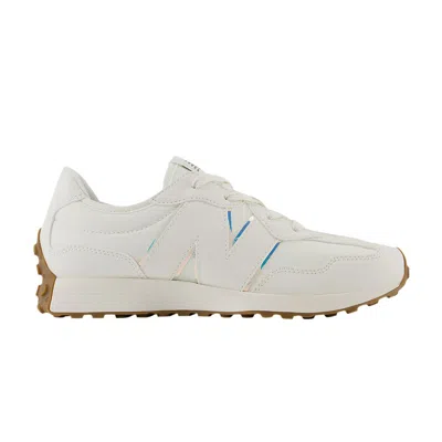 Pre-owned New Balance 327 Big Kid 'sea Salt Iridescent Gum' | Cream | Kid's Size 4.5