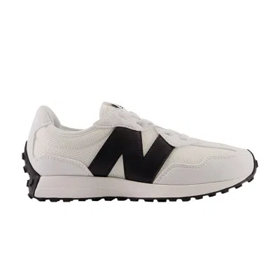 Pre-owned New Balance 327 Bungee Lace Little Kid 'white Black' | Kid's Size 10.5