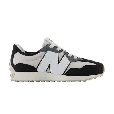Pre-owned New Balance 327 Bungee Lace Little Kid Wide 'grey White' | Kid's Size 11 In Gray
