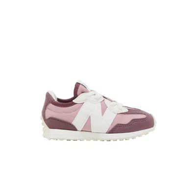 Pre-owned New Balance 327 Bungee Lace Toddler 'washed Burgundy Hazy Rose' | Pink | Infant Size 7