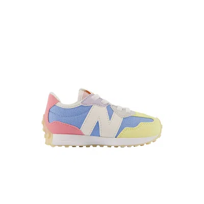 Pre-owned New Balance 327 Bungee Lace Toddler 'yellow Blue Red' | Multi-color | Infant Size 6.5