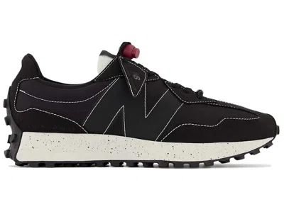 Pre-owned New Balance 327 Colorsxstudios Sneakers In Black/rumba Red