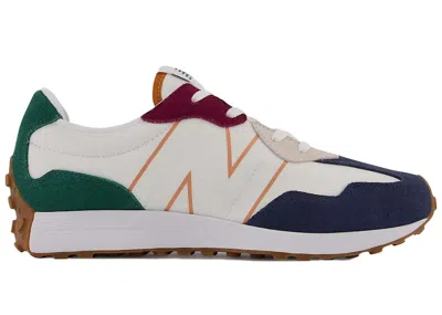 Pre-owned New Balance 327 Green Maroon Gum Sneakers In Natural Indigo/nightwatch Green