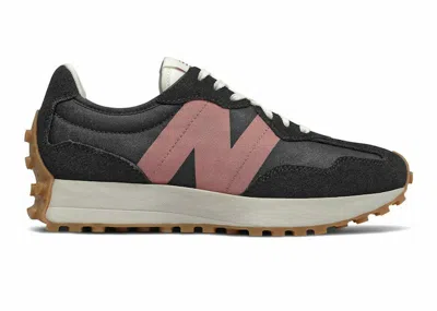 Pre-owned New Balance 327 Gum (women's) Sneakers In Black/pink/white In Multi