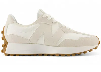 Pre-owned New Balance 327 Gum (women's) Sneakers In Linen/sea Salt