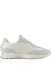 New Balance 327 Lace-up Sneakers In White