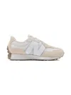 New Balance 327 Leather Sneakers In White