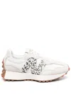 New Balance 327 Leopard-print Lace-up Sneakers In Neutrals