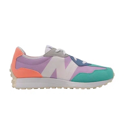 Pre-owned New Balance 327 Little Kid 'dark Violet Glow Summer Jade' | Multi-color | Kid's Size 3