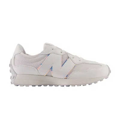 Pre-owned New Balance 327 Little Kid 'white Grey Iridescent' | Kid's Size 1