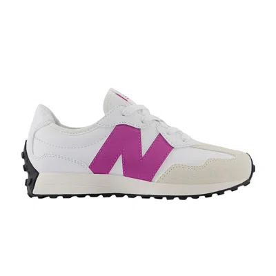 Pre-owned New Balance 327 Little Kid 'white Passion Fruit' | Kid's Size 13
