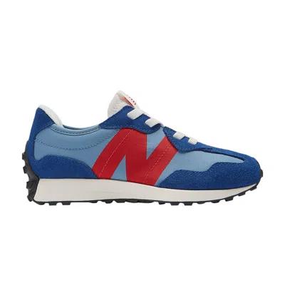 Pre-owned New Balance 327 Little Kid Wide 'inkwell True Red' | Blue | Kid's Size 11