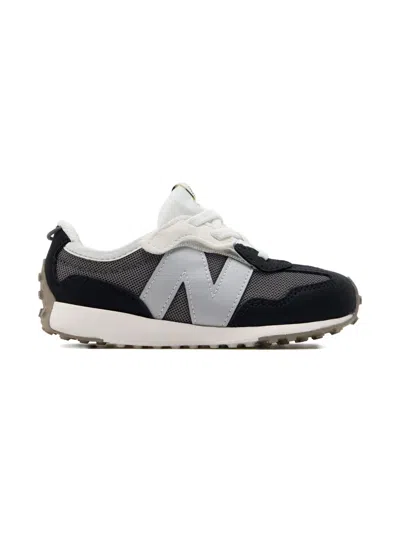 New Balance Kids' 327 Logo-detail Sneakers In Black