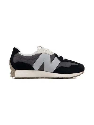 New Balance Kids' 327 Logo-detail Sneakers In Black