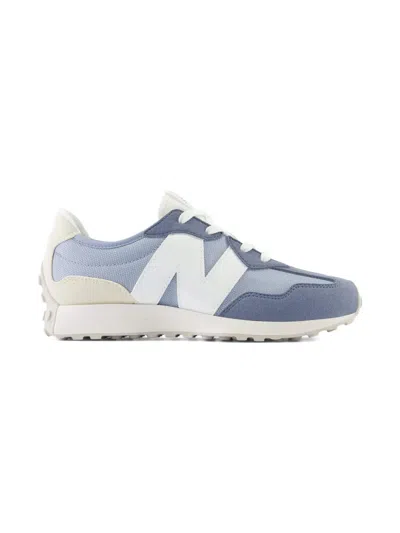 New Balance Kids' 327 Logo Sneakers In Blue