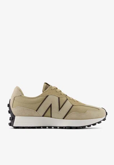 New Balance 327 Low-top Sneakers In Incense With Mushroom In Beige