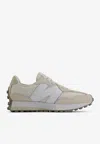 New Balance 327 Low-top Sneakers In Linen With Sea Salt In Sand