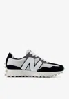 New Balance 327 Low-top Sneakers In White, Gray And Black In Multi