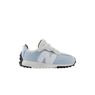 Pre-owned New Balance 327 New-b Hook & Loop Toddler Wide 'light Chrome Blue' | Infant Size 9