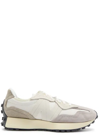 New Balance 327 Panelled Suede Sneakers In Gray/gray
