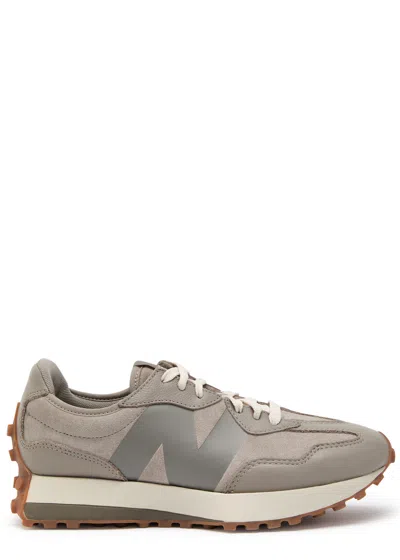 New Balance 327 Panelled Suede Sneakers In Grey