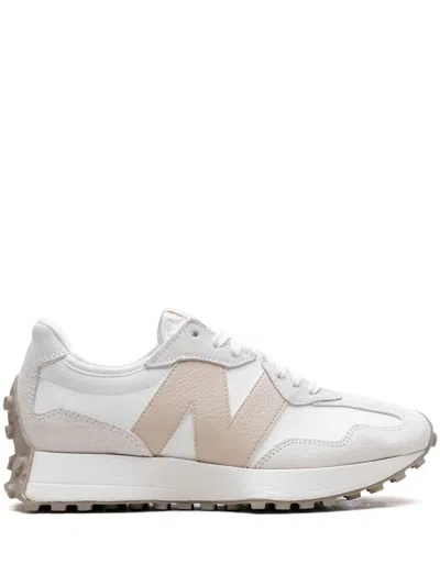 New Balance 327 Low-top Sneakers In Sea Salt With Sandstone In White